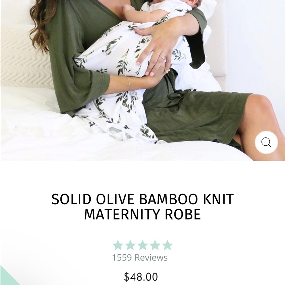 Maternity robe